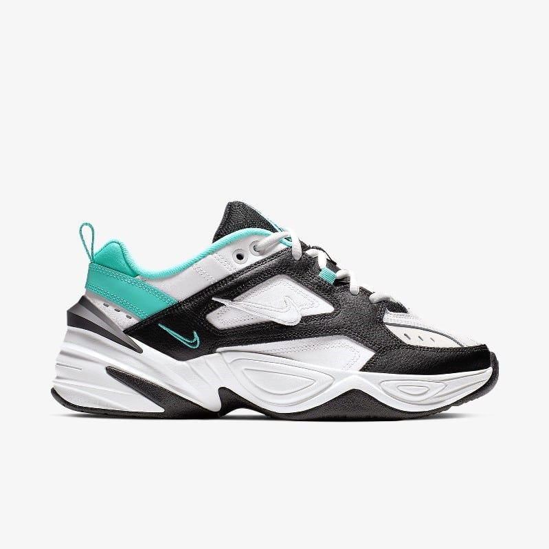 Nike m2k black and on sale white